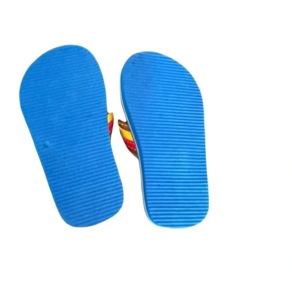 Toddler Toy Story Flip-Flops With Heel Strap Size 5.5 - Picture 3 of 4